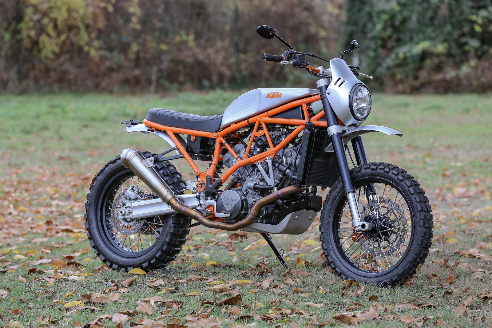 KTM 950 Scrambler individueller Motorrad-Umbau