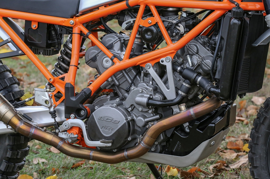 KTM 950 Scrambler individueller Motorrad-Umbau