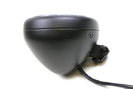 LED-Scheinwerfer Pecos 5 3/4 Zoll mit TFL, schwarz matt, Befestigung unten