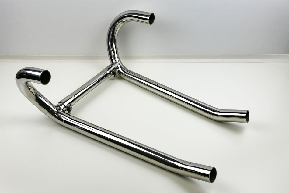 BMW R60 R75 R80 R90 R100 Twinshock Krümmer 38mm mit Interferenzrohr