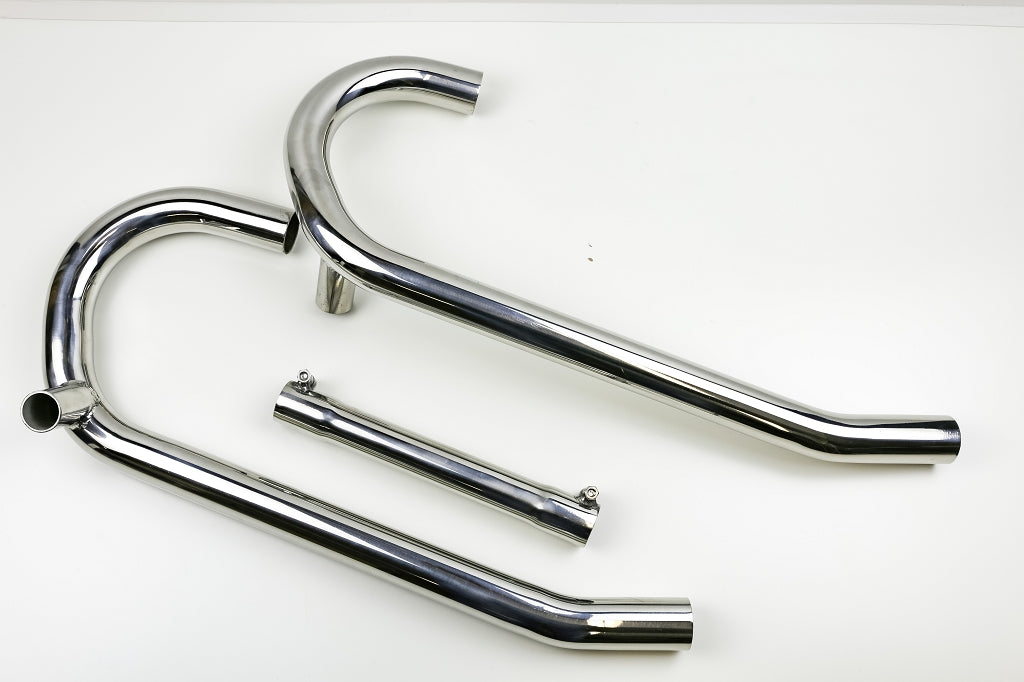 BMW R60 R75 R80 R90 R100 Twinshock Krümmer 38mm mit Interferenzrohr