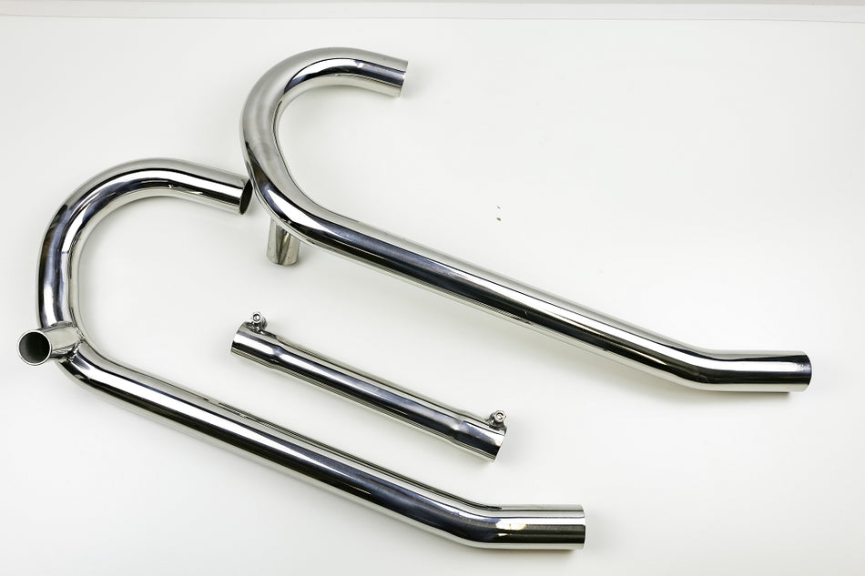 BMW R60 R75 R80 R90 R100 Twinshock Krümmer 38mm mit Interferenzrohr