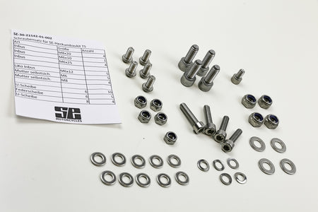 Schraubensatz Edelstahl für SE-Heckumbau Kit BMW Twinshock