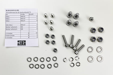 Schraubensatz Edelstahl für SE-Heckumbau Kit BMW Twinshock