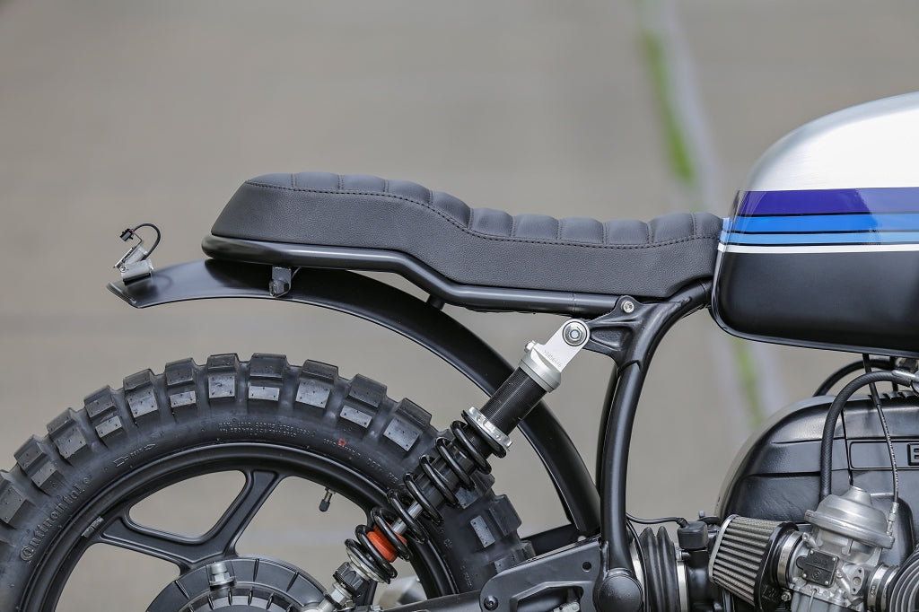 BMW R65 R80 R100 Monolever 1-Pers. mit Stufe Heckumbau-Kit freitragend mit TÜV