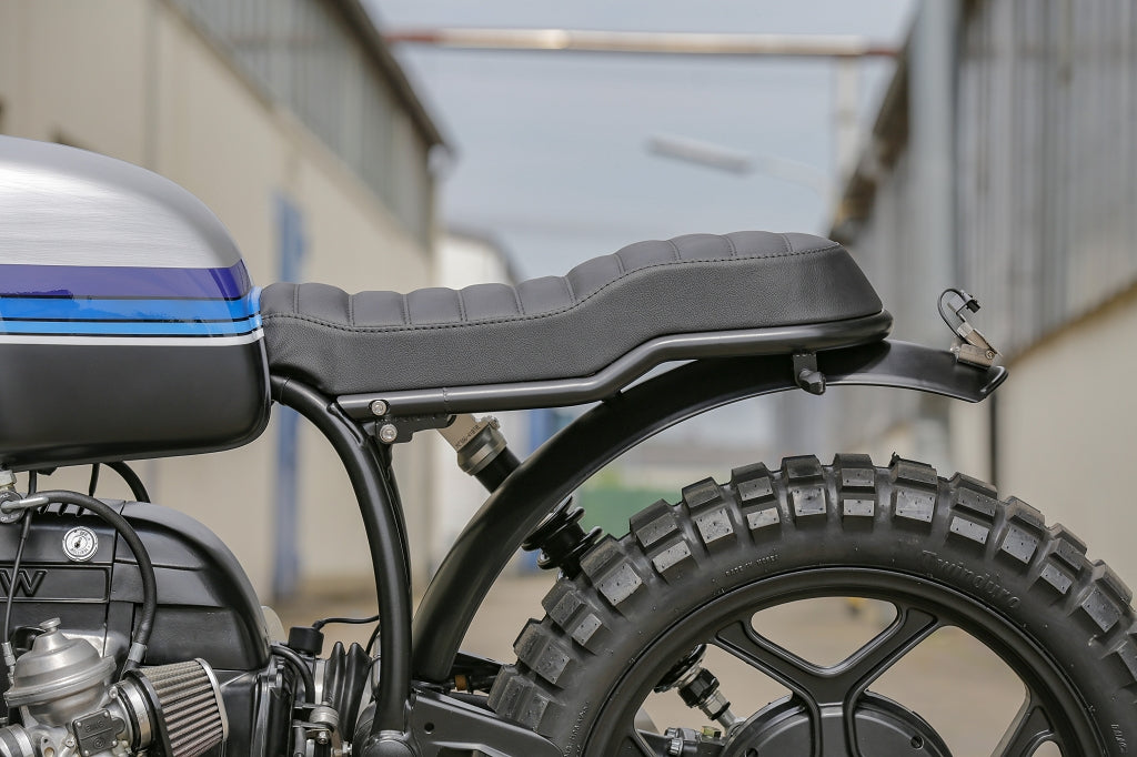 BMW R65 R80 R100 Monolever 1-Pers. mit Stufe Heckumbau-Kit freitragend mit TÜV
