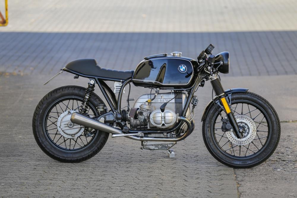 BMW R100RS Cafe Racer Motorradumbau black