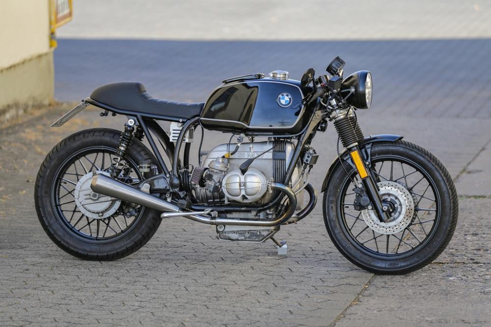 BMW R100RS Cafe Racer Motorradumbau black
