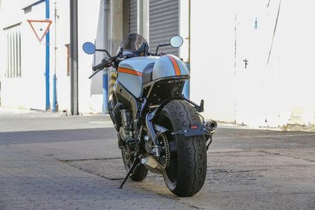 BMW S1000RR verrückter Caferacer Motorradumbau