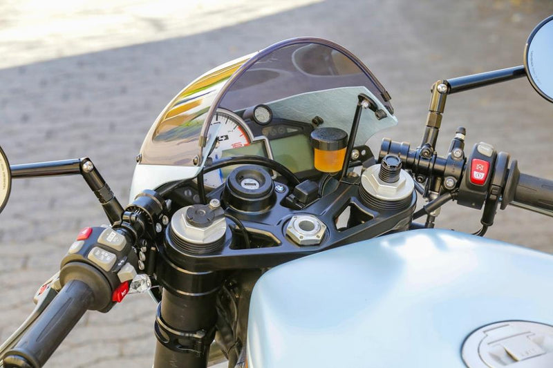 BMW S1000RR verrückter Caferacer Motorradumbau