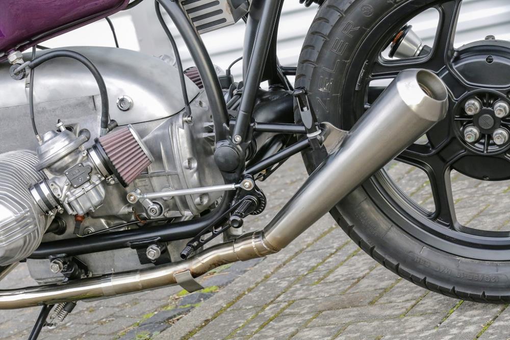 BMW R 80 Monolever Cafe Racer Motorrad-Umbau im Kundenauftrag