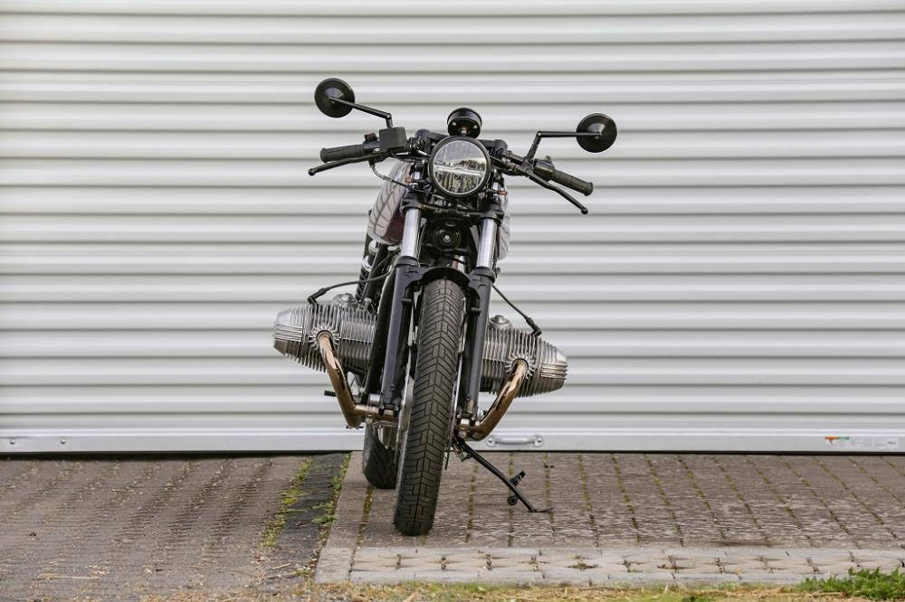 BMW R 80 Monolever Cafe Racer Motorrad-Umbau im Kundenauftrag