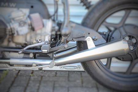 BMW R65 R80 R100 Monolever 2-2 Auspuff für originale Befestigung mit ABE