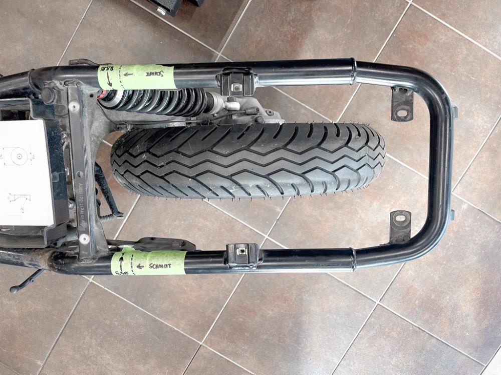 SE Heckrahmenloop für BMW K-Modelle mit 26,80mm Adaptern mit TÜV