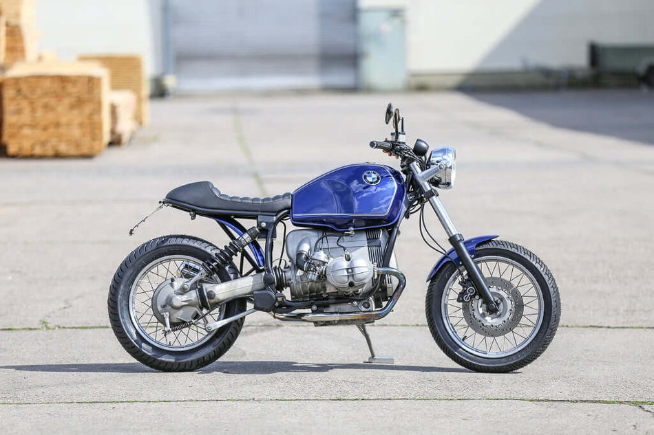 BMW R100 R Cafe Racer Umbau blue