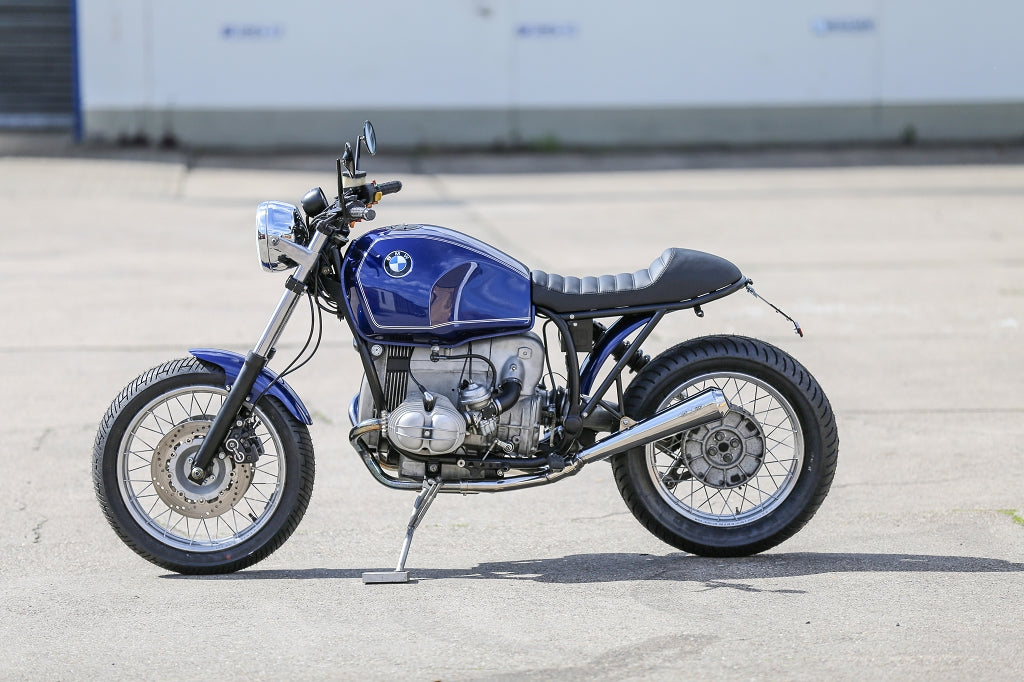 BMW R100 R Cafe Racer Umbau blue
