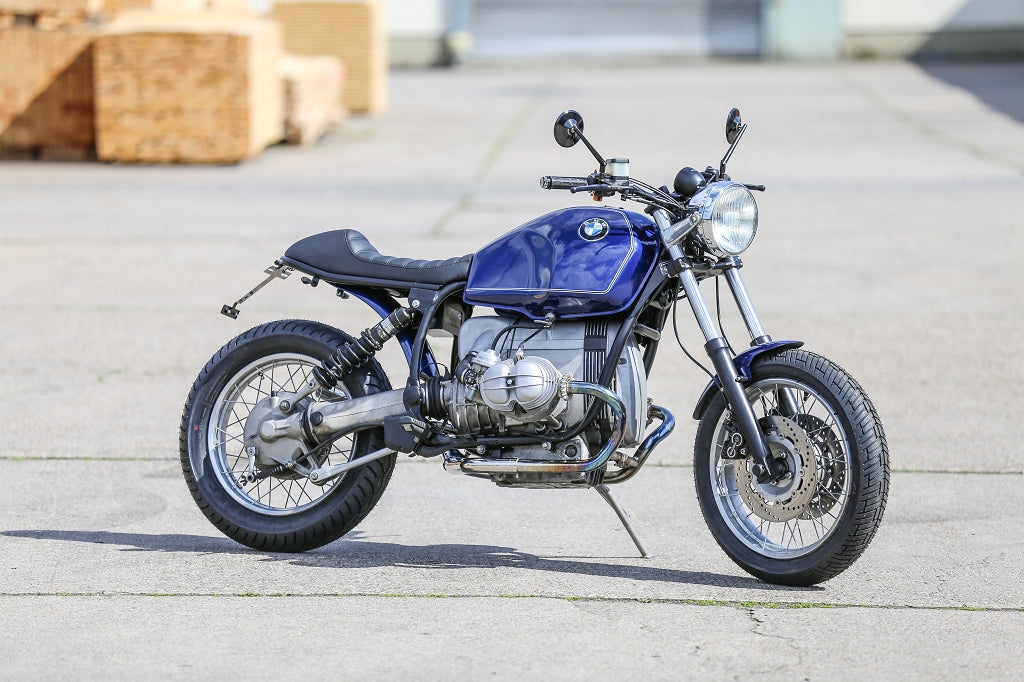 BMW R100 R Cafe Racer Umbau blue