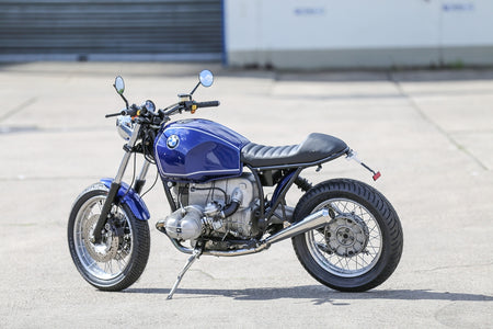 BMW R100 R Cafe Racer Umbau blue