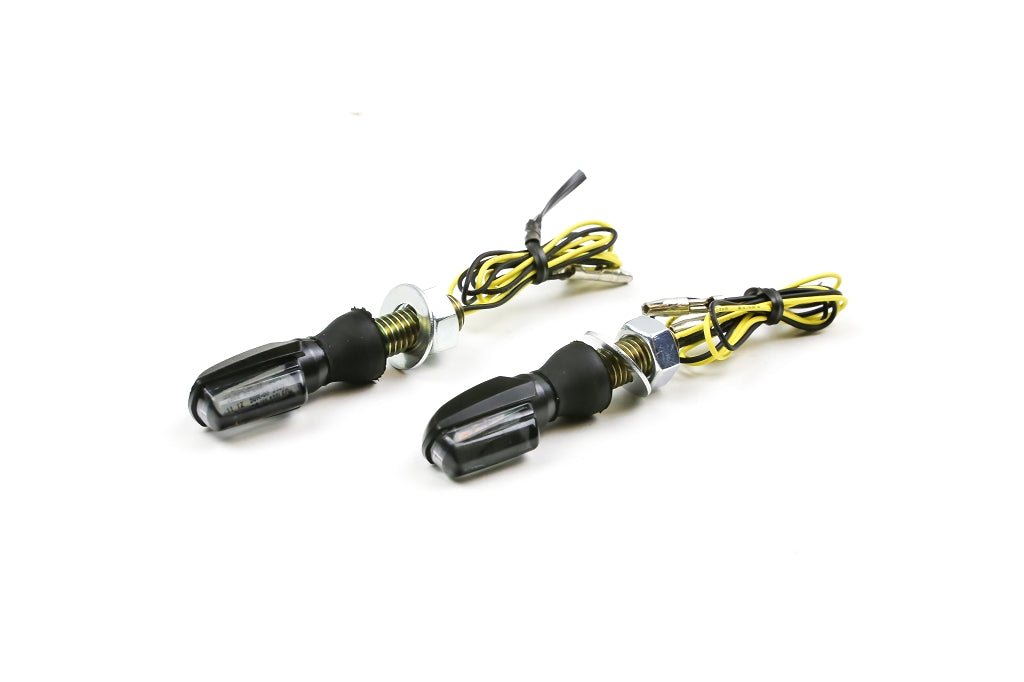 LED Motorrad Blinker, schwarz getönt