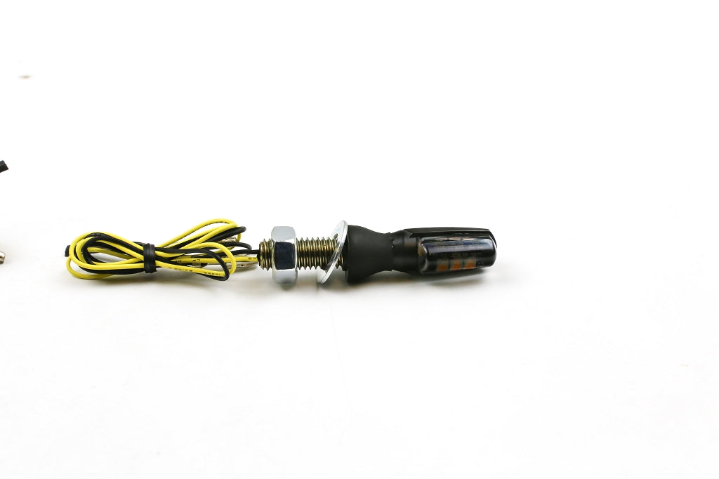 LED Motorrad Blinker, schwarz getönt