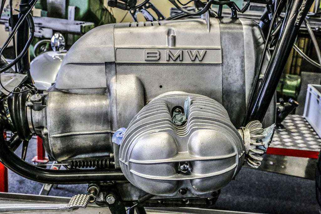 BMW R65 R80 R100 Aluguss Motorhaube kurz