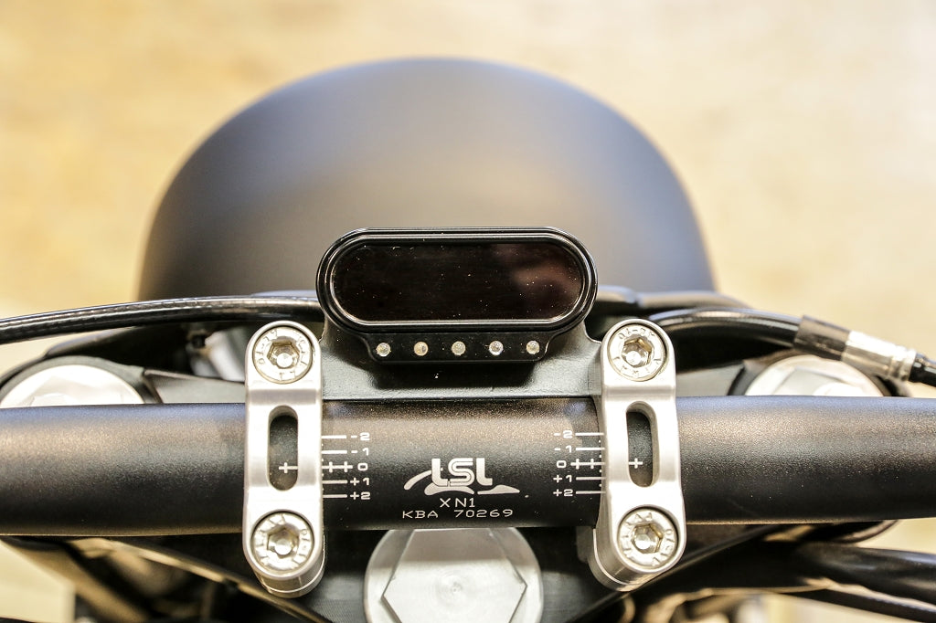 Motogadget motoscope mini combi Frame Gehäuse mit Kontrollleuchten
