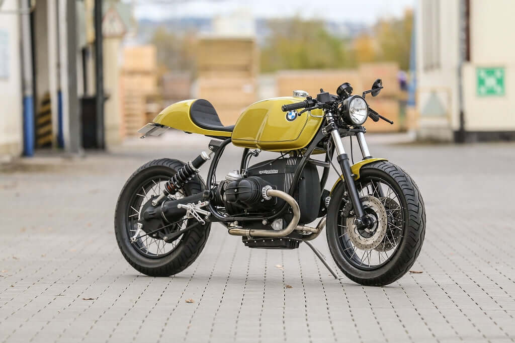 BMW R 100R Racer Umbau mit umfangreichen Motor-Tuning