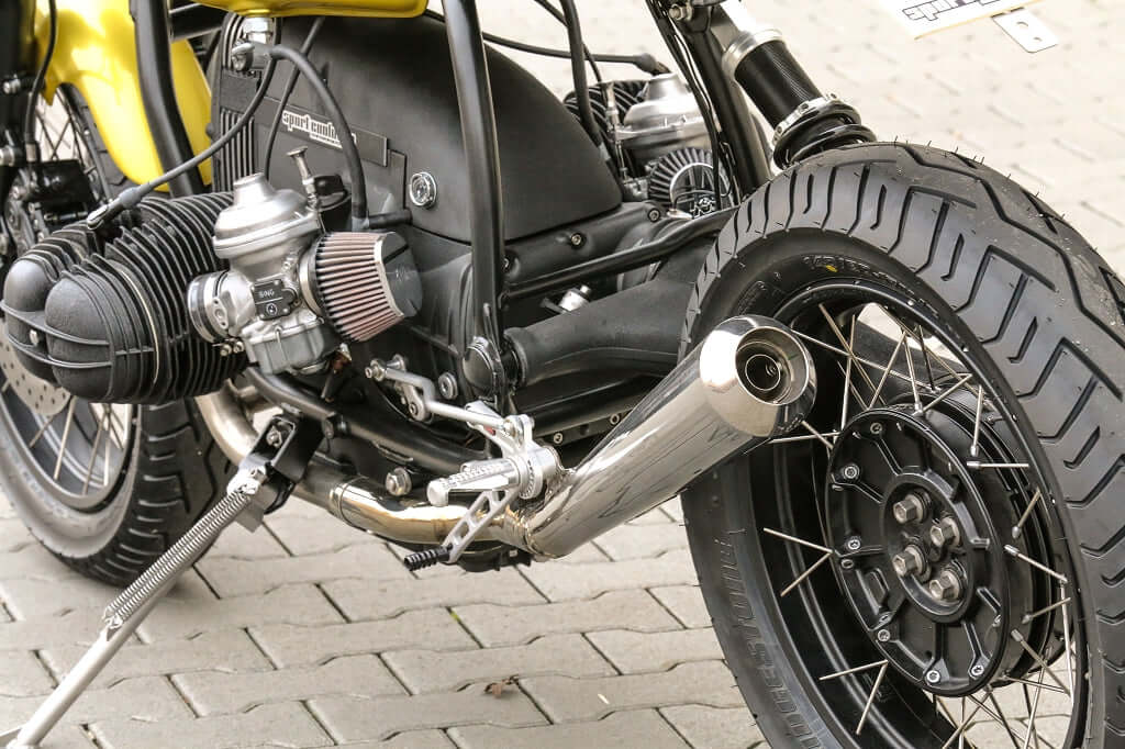 BMW R 100R Racer Umbau mit umfangreichen Motor-Tuning
