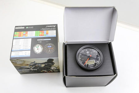 Acewell CA085 Tacho mit Geschwindigkeitsanzeige in schwarz