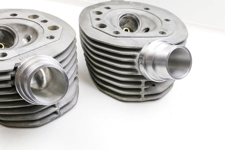Ansaugstutzen (Paar) M42 Aluminium für 38mm Delorto Vergaser