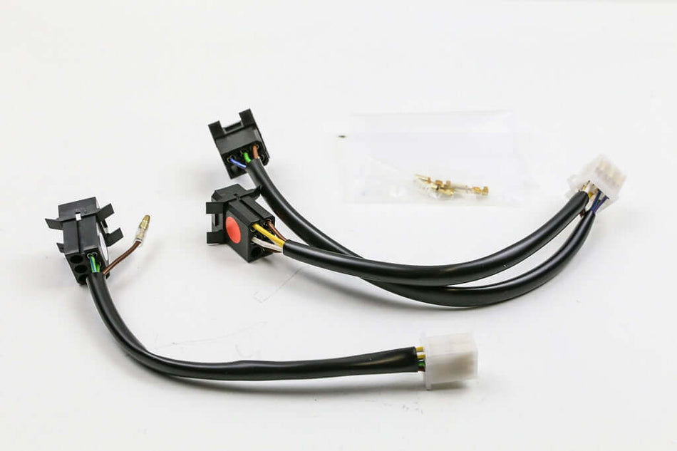 BMW R80 R100 RT Monolever Adapterstecker für originale Lenkerschalter an SE Kabelbaum