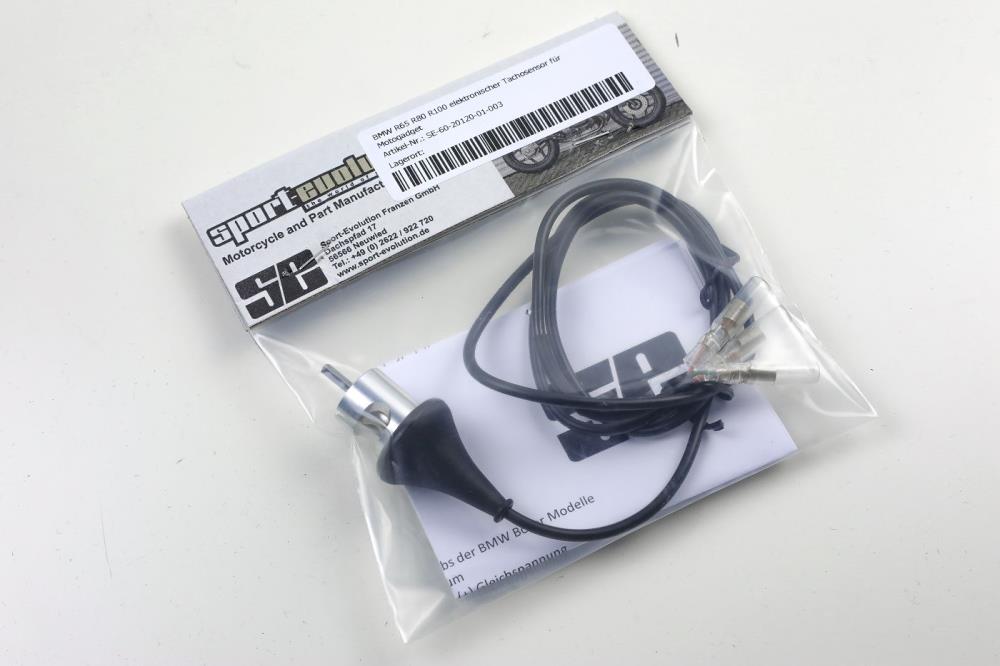 SE elektronischer Tachosensor für Motogadget Instrumente BMW 2-Ventiler