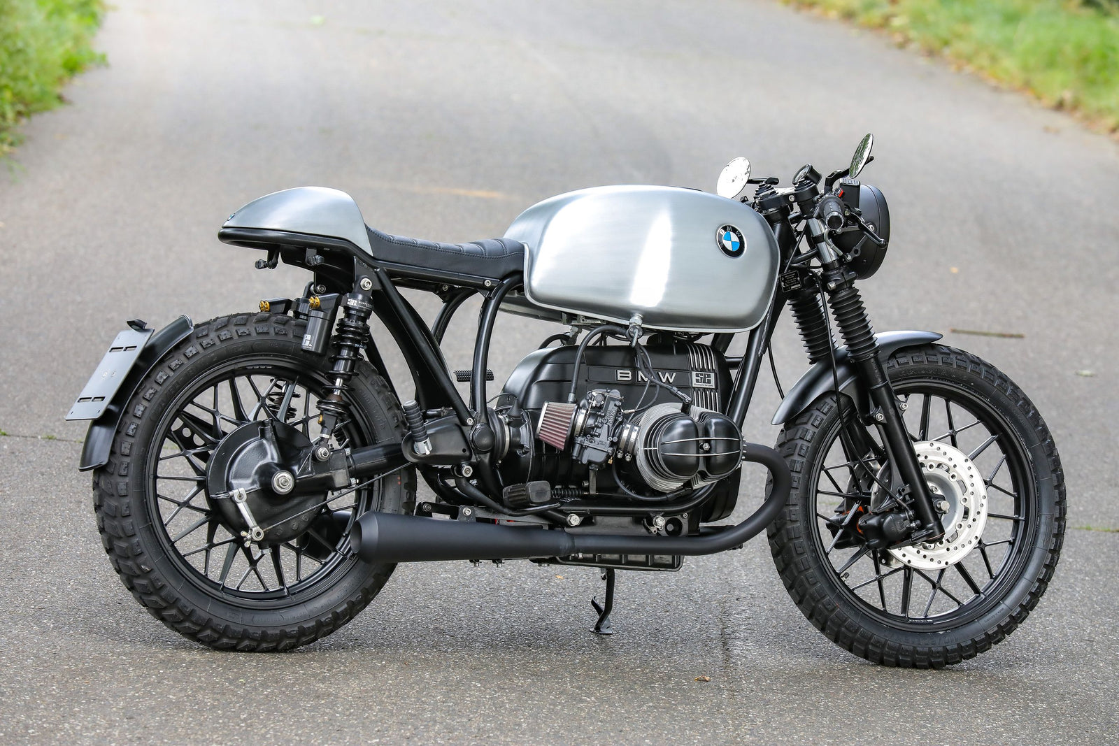 BMW R100 Cafe Racer SE Concept Bike Silver