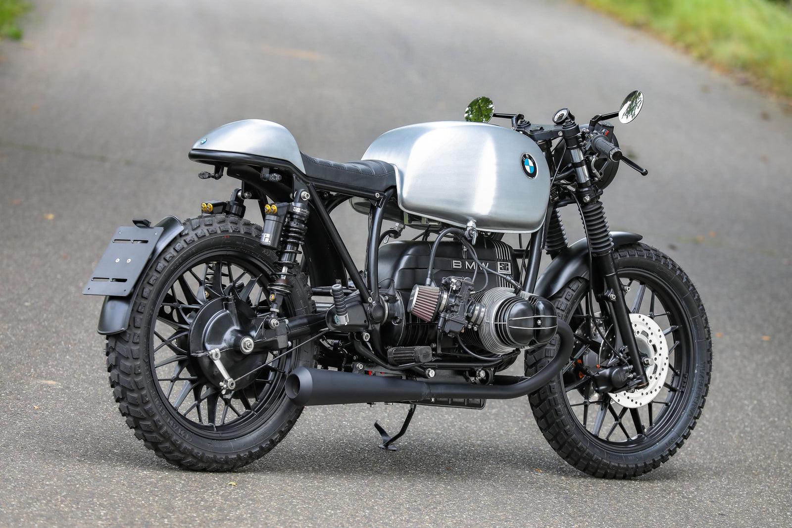 BMW R100 Cafe Racer SE Concept Bike Silver