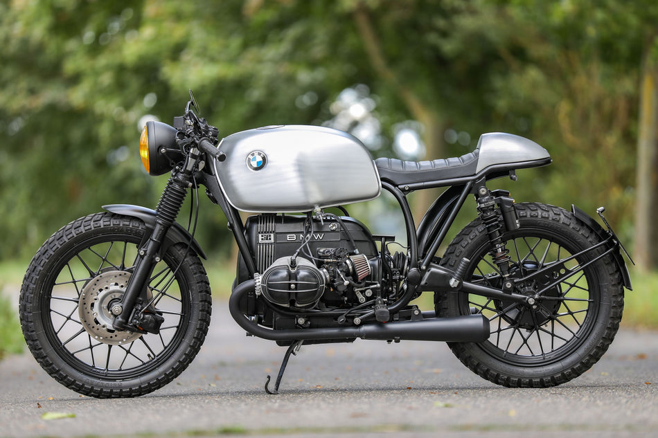 BMW R100 Cafe Racer SE Concept Bike Argento