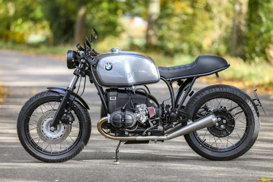 BMW R65 R80 R100 Monolever 2-2 Auspuffanlage hochgelegt mit ABE