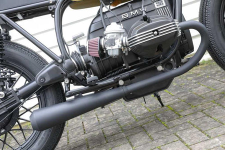 BMW R75 R80 R90 R100 Twinshock 2-2 Bobber Komplettanlage mit ABE