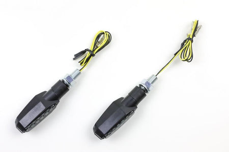 LED Blinker MULTIFACE getöntes Glas