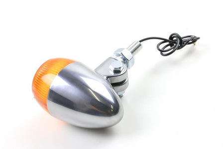 Blinker BULLET LIGHT Aluminium poliert 1 Stück