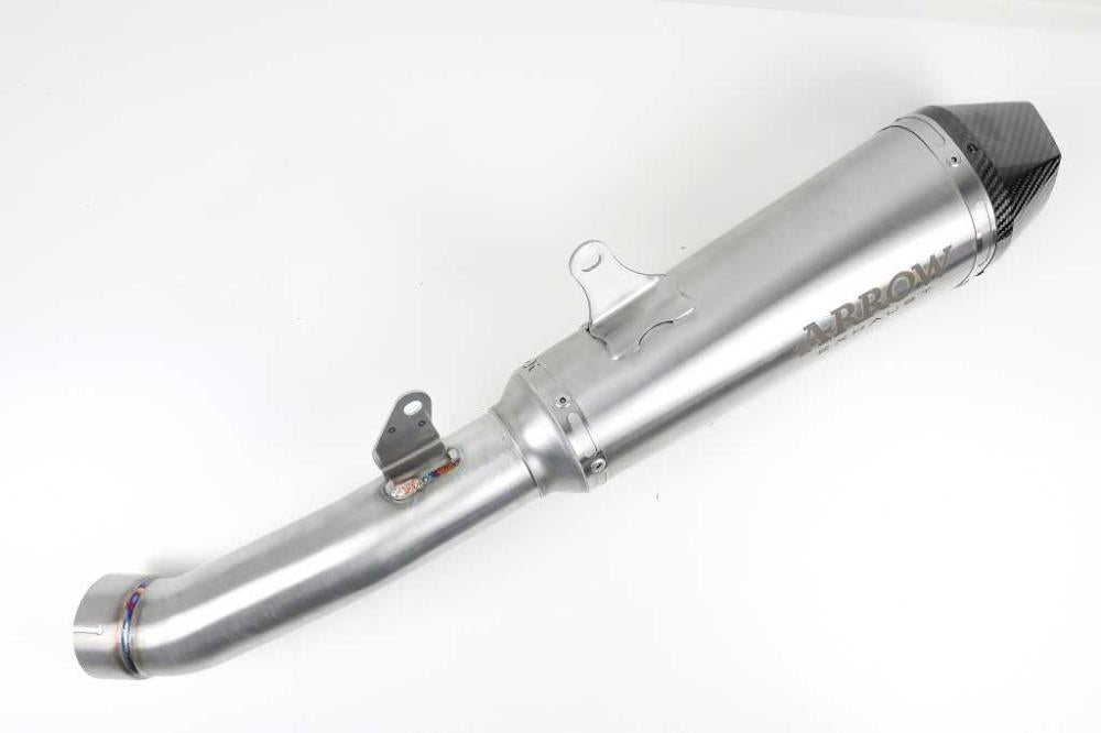 BMW R nineT 14-20 Auspuff Arrow X-Kone Slip on mit ABE tiefe Montage