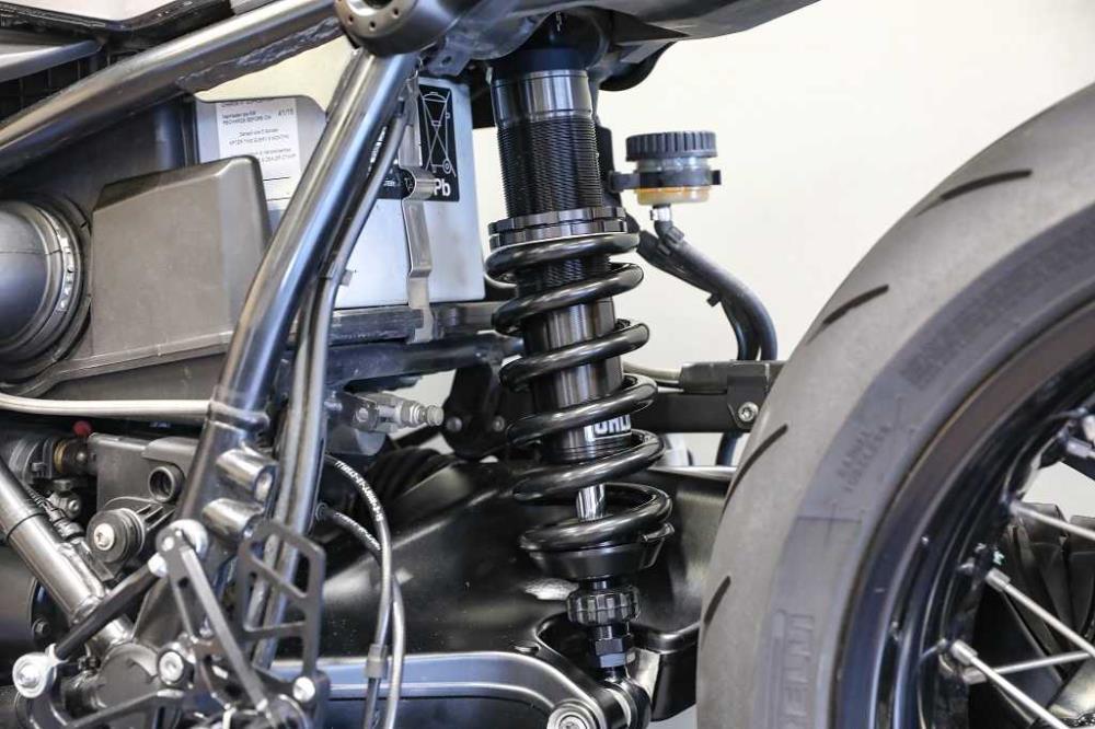 Öhlins STX46 Black Line Länge 374mm +10/-2, Zugstufe & Federvorspannung einstellbar