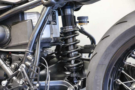 Öhlins STX46 Black Line Länge 374mm +10/-2, Zugstufe & Federvorspannung einstellbar