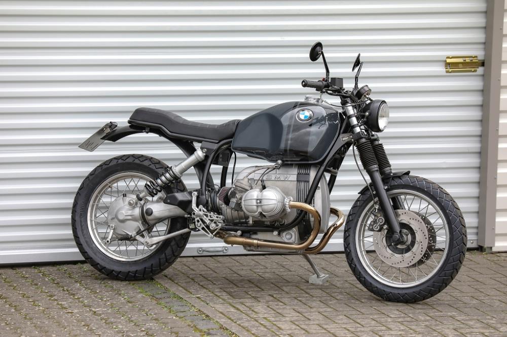 BMW R80R R100R Paralever Heckumbau-Kit Stufe Scrambl/Roads. 2-Pers. mit TÜV