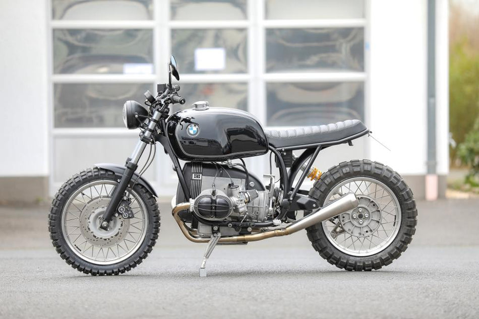 BMW R100R Scrambler Umbau Classic black