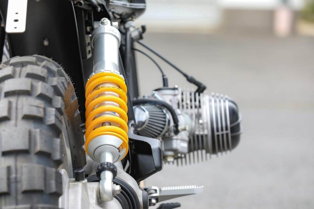 BMW R100R Scrambler Umbau Classic black