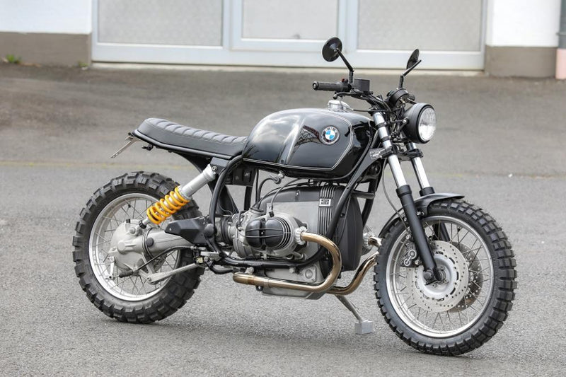 BMW R100R Scrambler Umbau Classic black