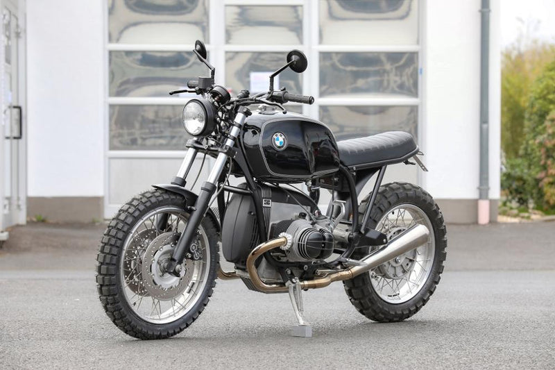 BMW R100R Scrambler Umbau Classic black