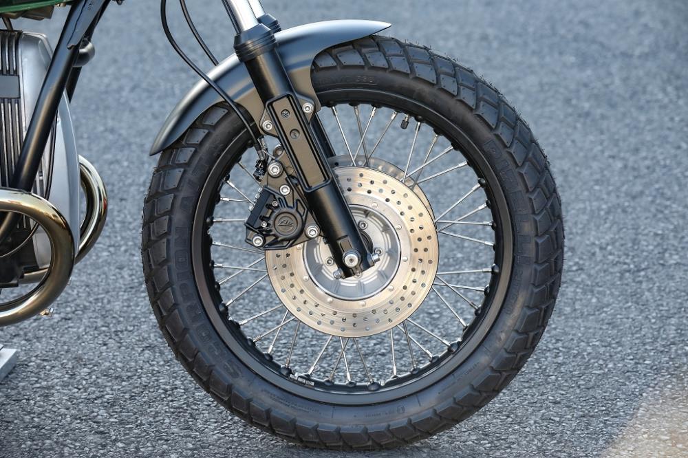 BMW R65 Roadster Umbau Green