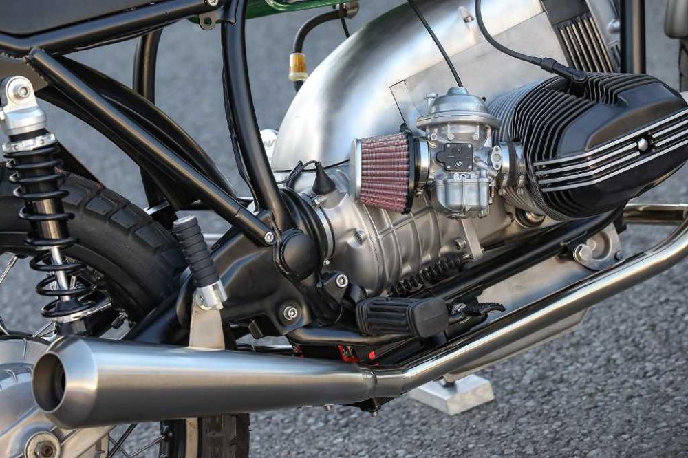 BMW R75 R80 R90 R100 Twinshock 2-2 Auspuff slip on mit ABE