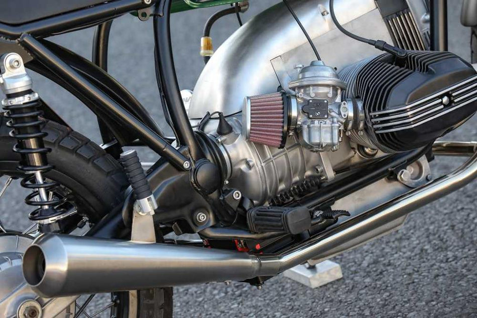 BMW R75 R80 R90 R100 Twinshock 2-2 Auspuff slip on mit ABE